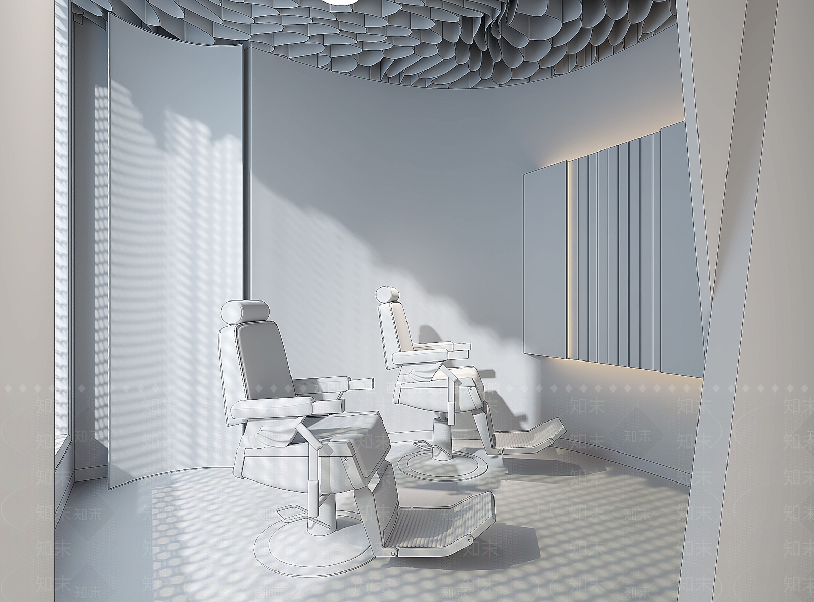 NOKEArchitects现代理发店3D模型下载【ID:1124400233】