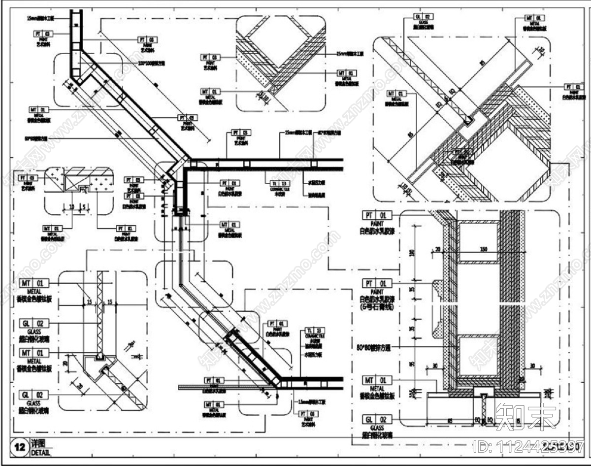 INN超市CADcad施工图下载【ID:1124425397】