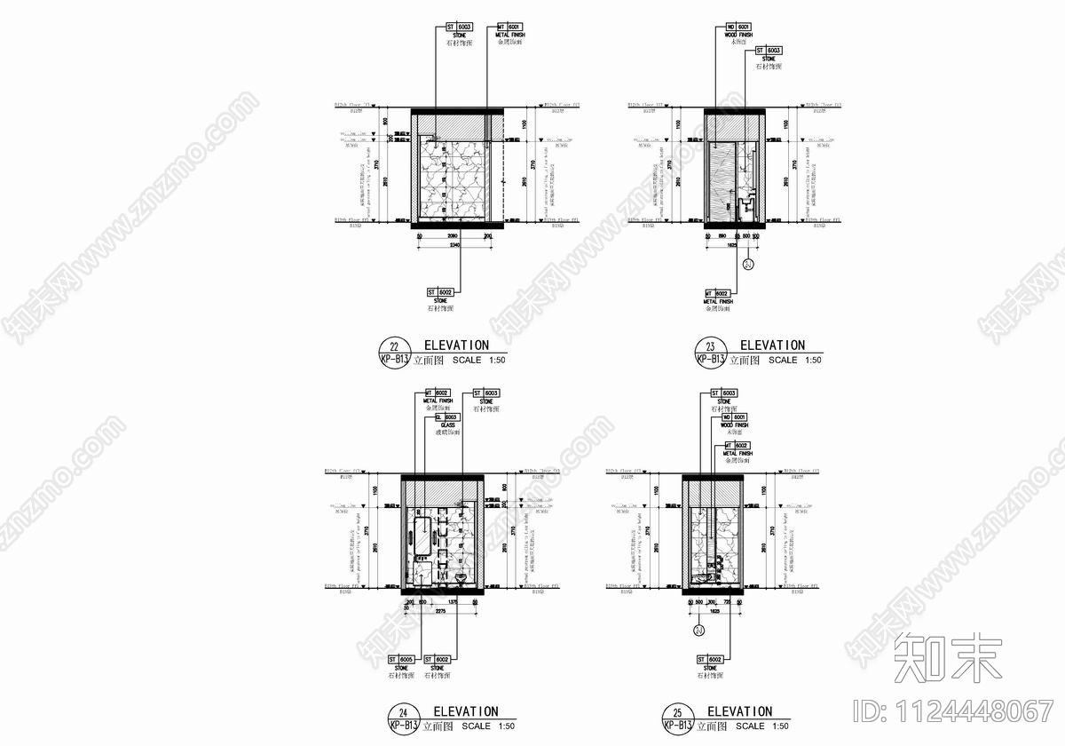 280㎡行政酒廊酒馆CAD施工图cad施工图下载【ID:1124448067】