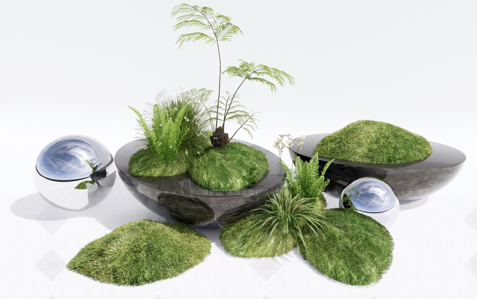 苔藓3D模型下载【ID:1124465947】