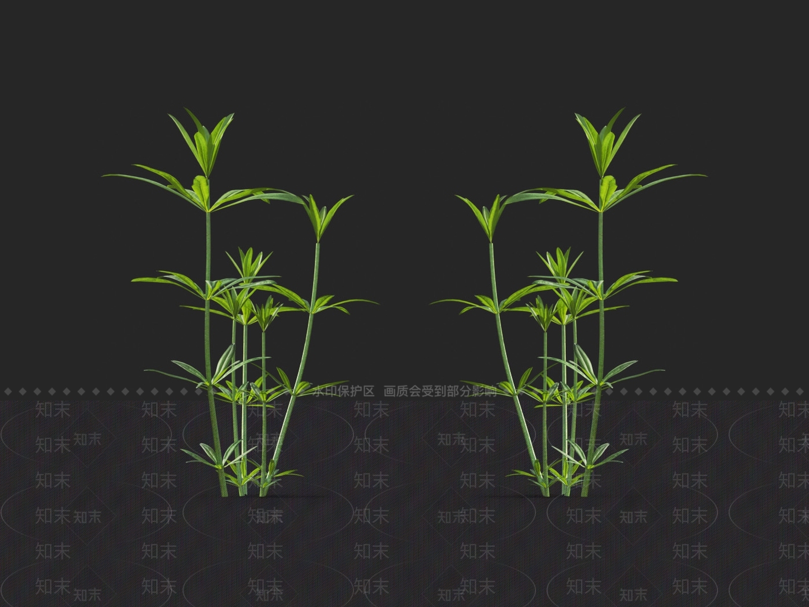 车轴草3D模型下载【ID:1124533427】