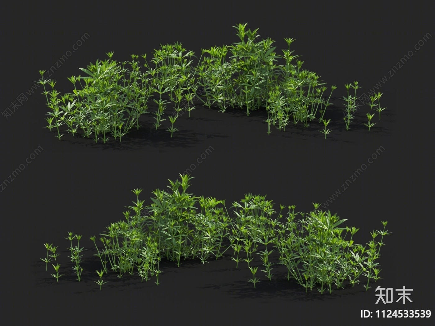 车轴草3D模型下载【ID:1124533539】