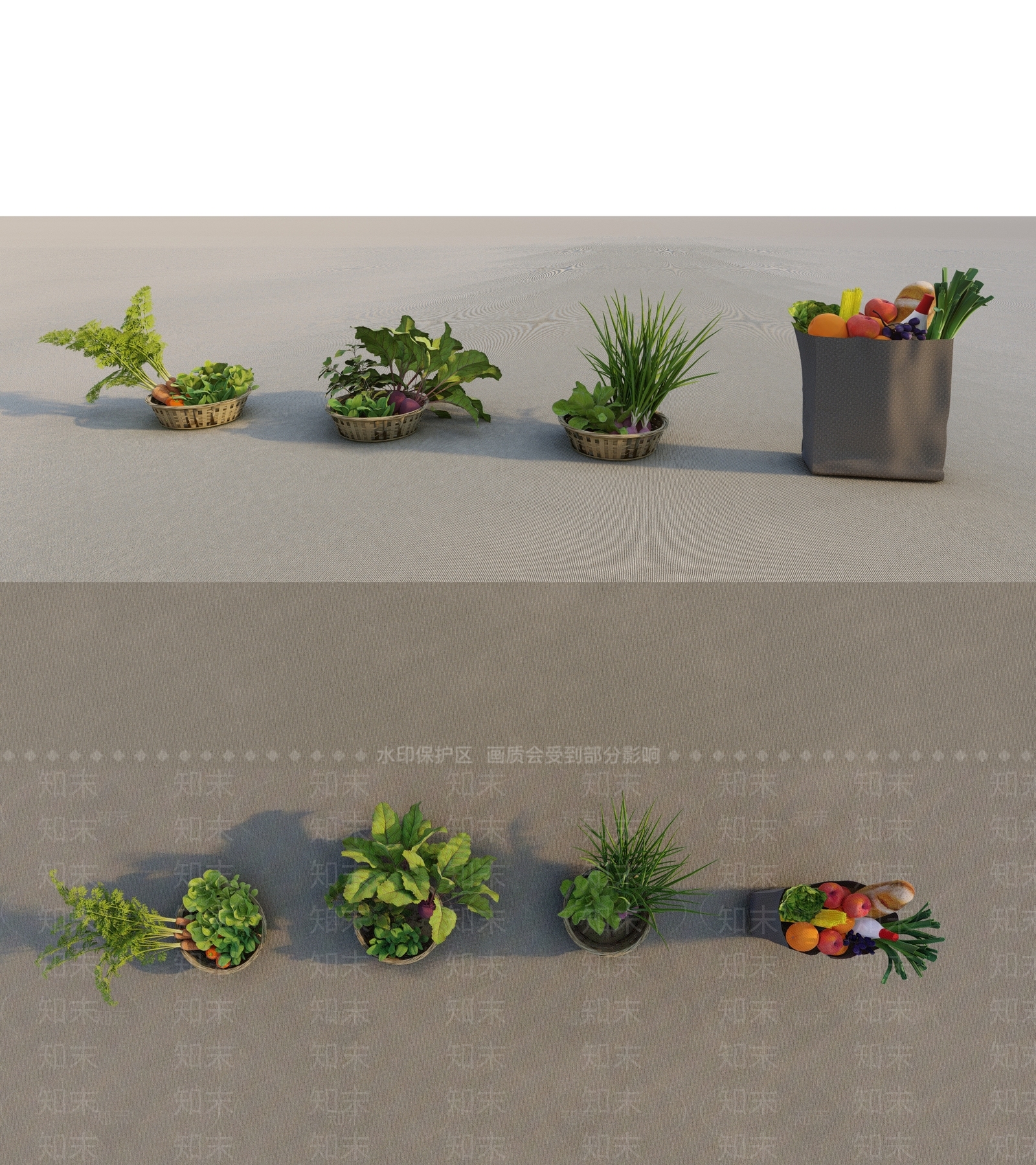 盆栽SU模型下载【ID:1124600156】