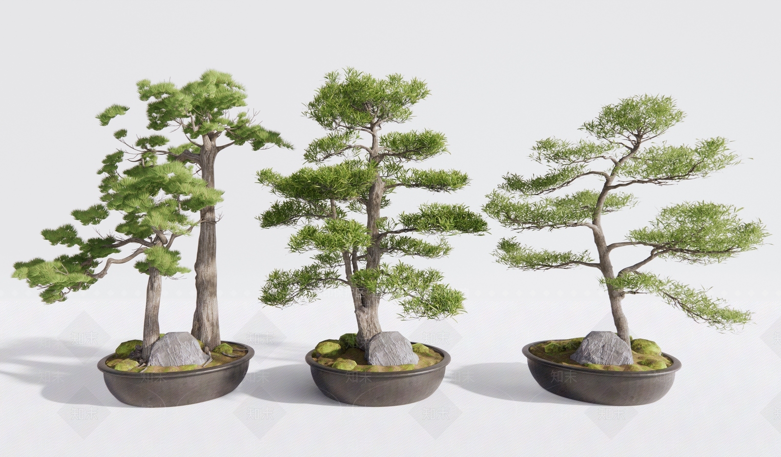 盆栽3D模型下载【ID:1124612501】