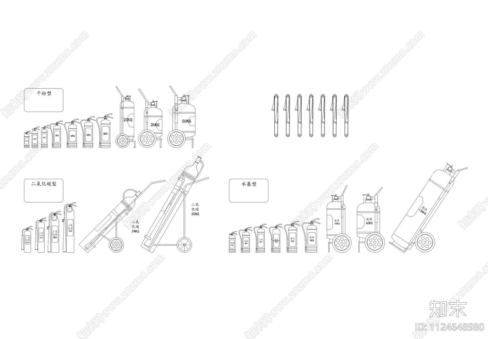 灭火器施工图下载【ID:1124648980】