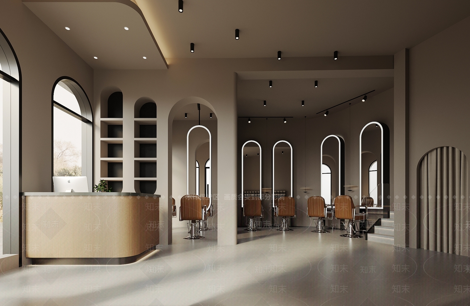 现代理发店3D模型下载【ID:1124650698】