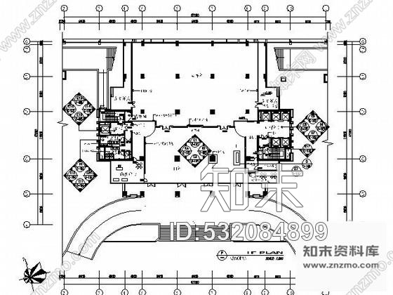 施工图现代电子科技集团科研主楼办公楼室内施工图含效果施工图下载【ID:532084899】