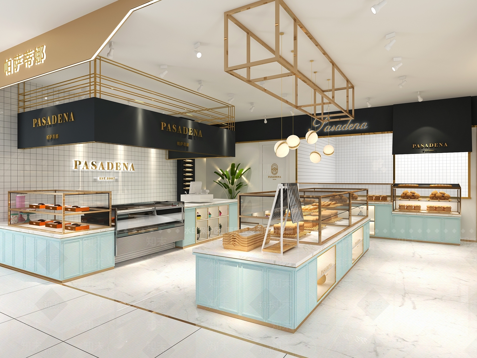 现代面包店3D模型下载【ID:1125276753】