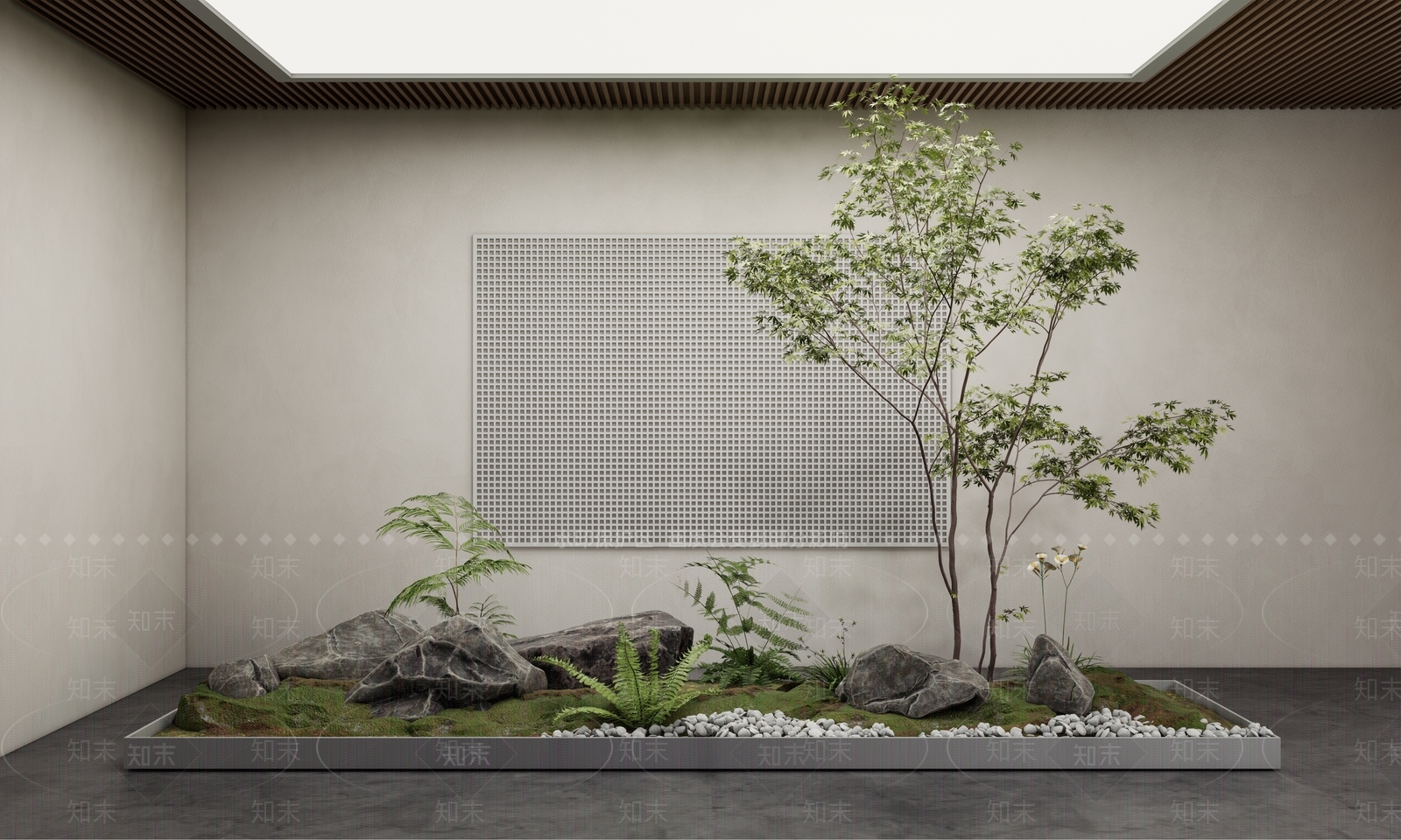 植物组合SU模型精品下载_SketchUp模型_知末网