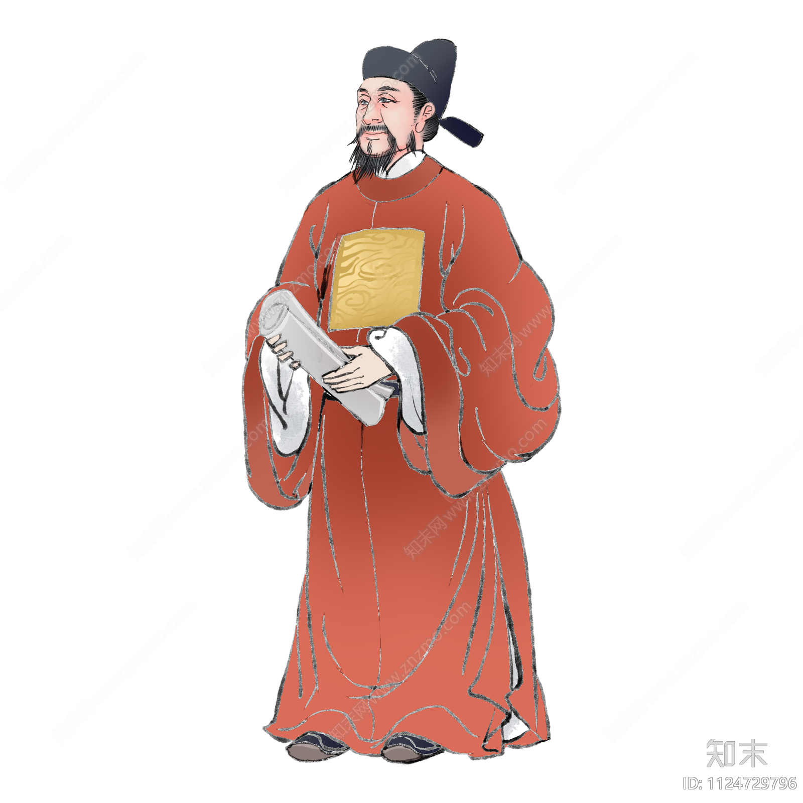 徐光启历史人物psd免抠下载【ID:1124729796】