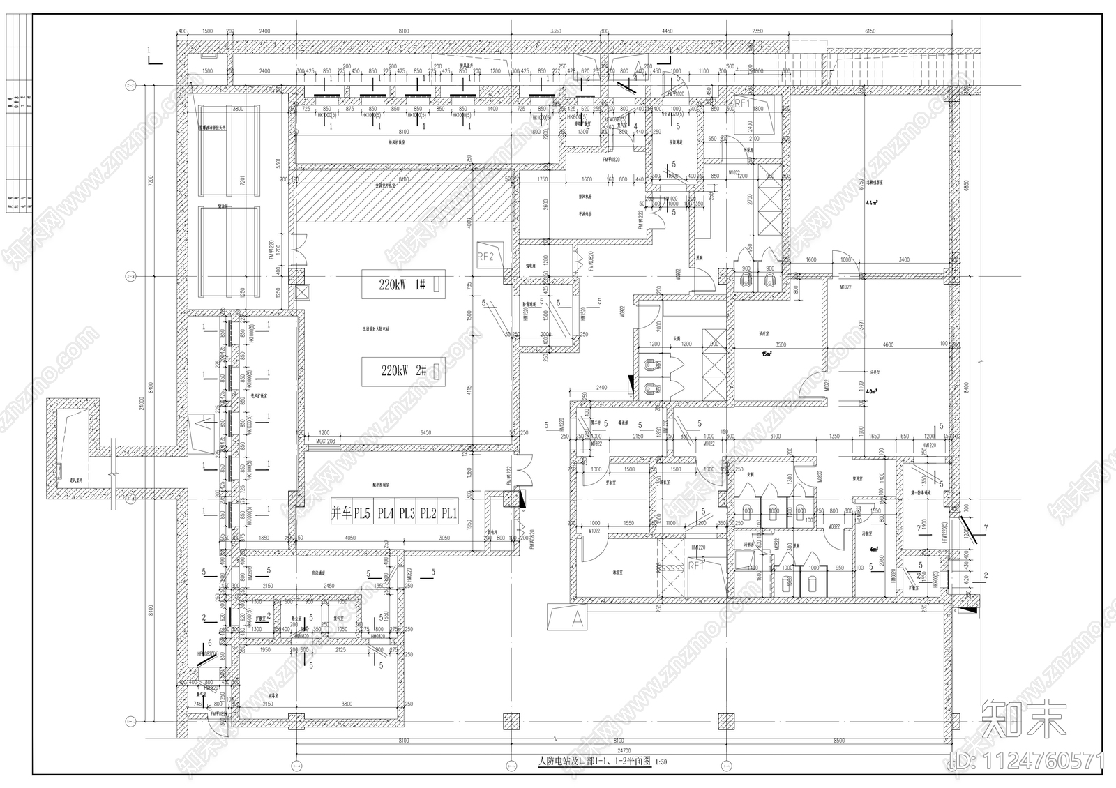 医疗建筑人防设计施工图下载【ID:1124760571】