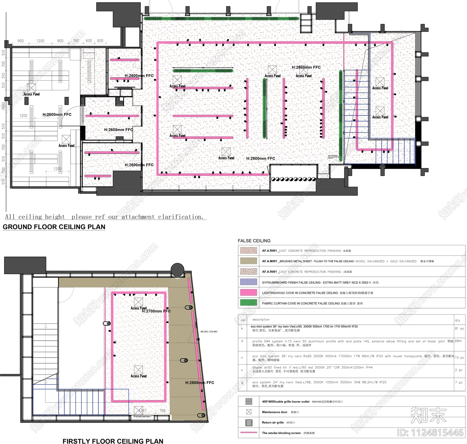 200m²服装店cad施工图下载【ID:1124815446】