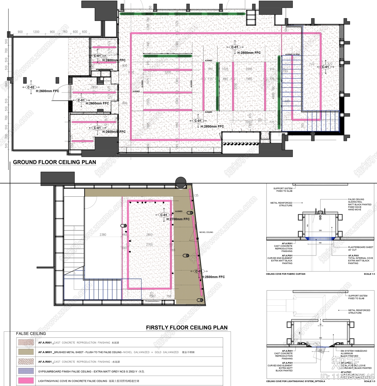 200m²服装店cad施工图下载【ID:1124815446】