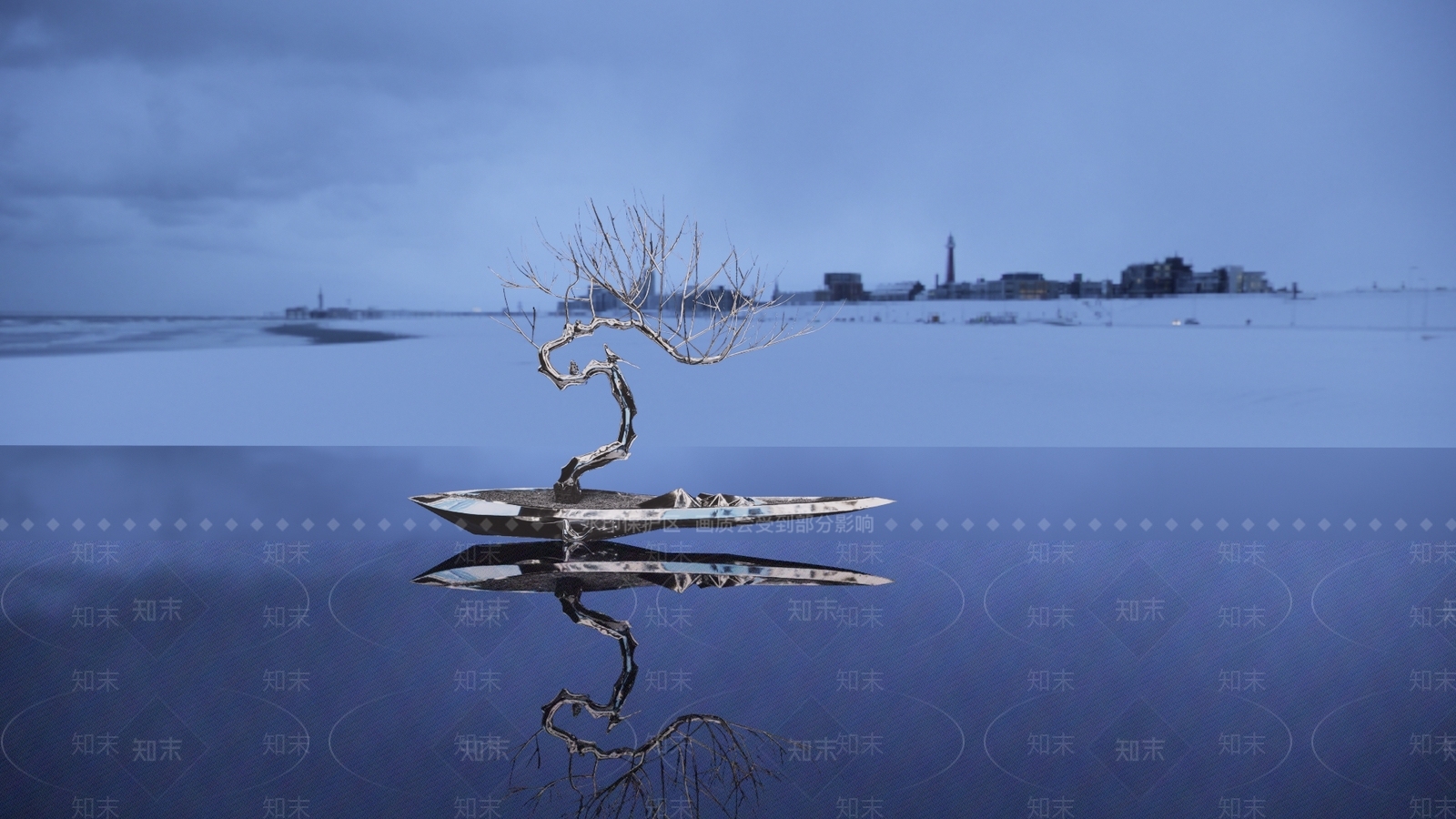 2D现代树抽象雕塑小品SU模型下载【ID:1124816766】