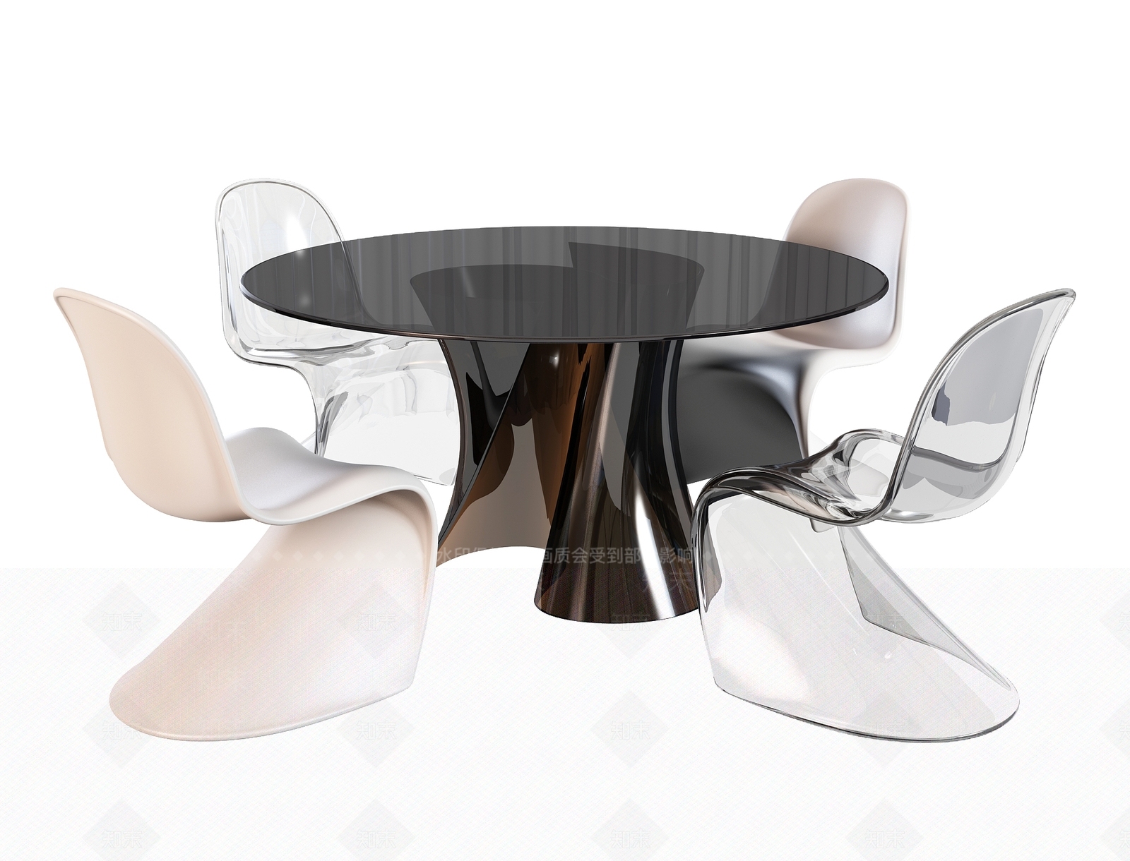 餐桌椅3D模型精品下载_3dmax模型_知末网