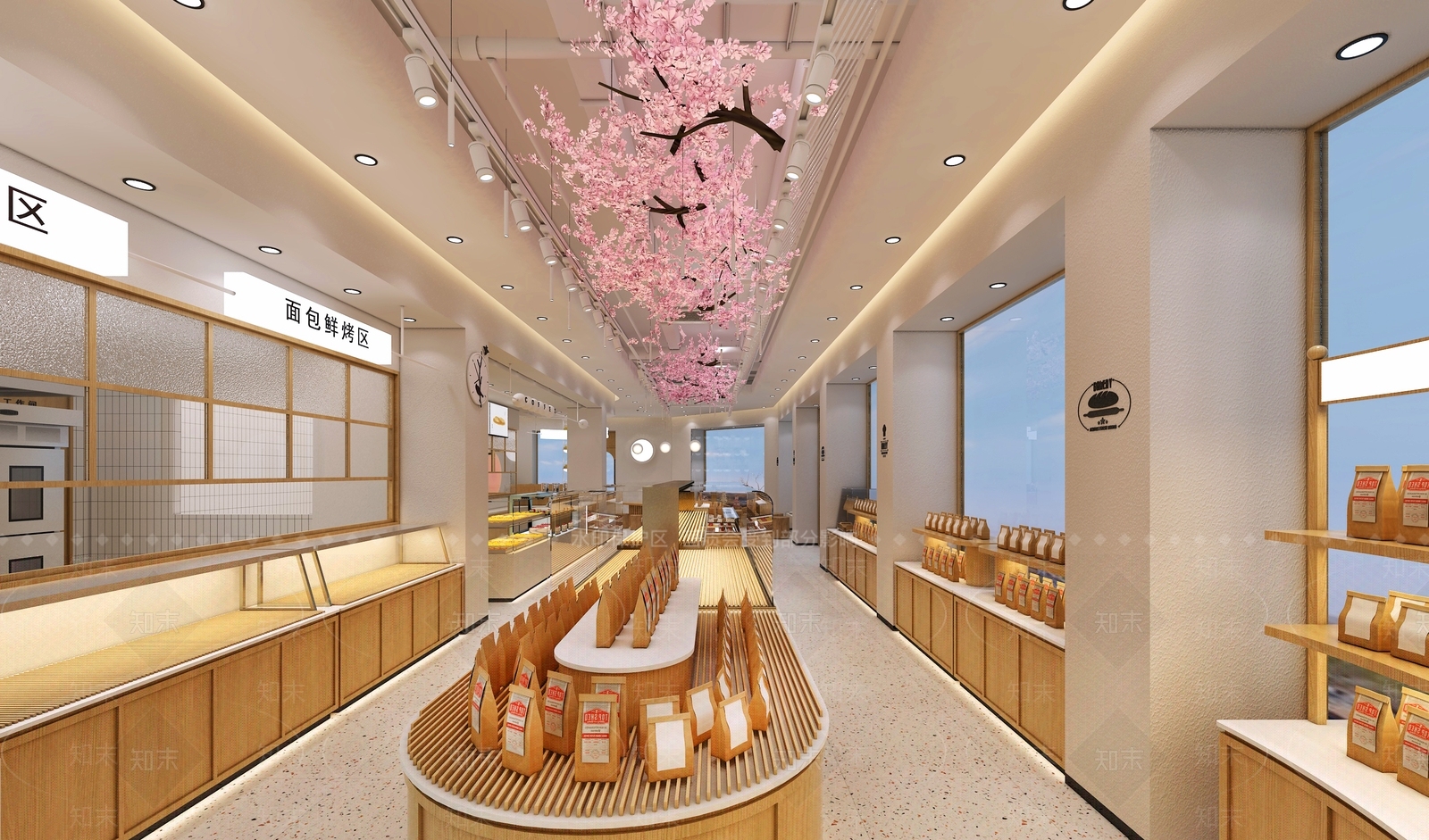 日式蛋糕店3D模型下载【ID:1124866302】
