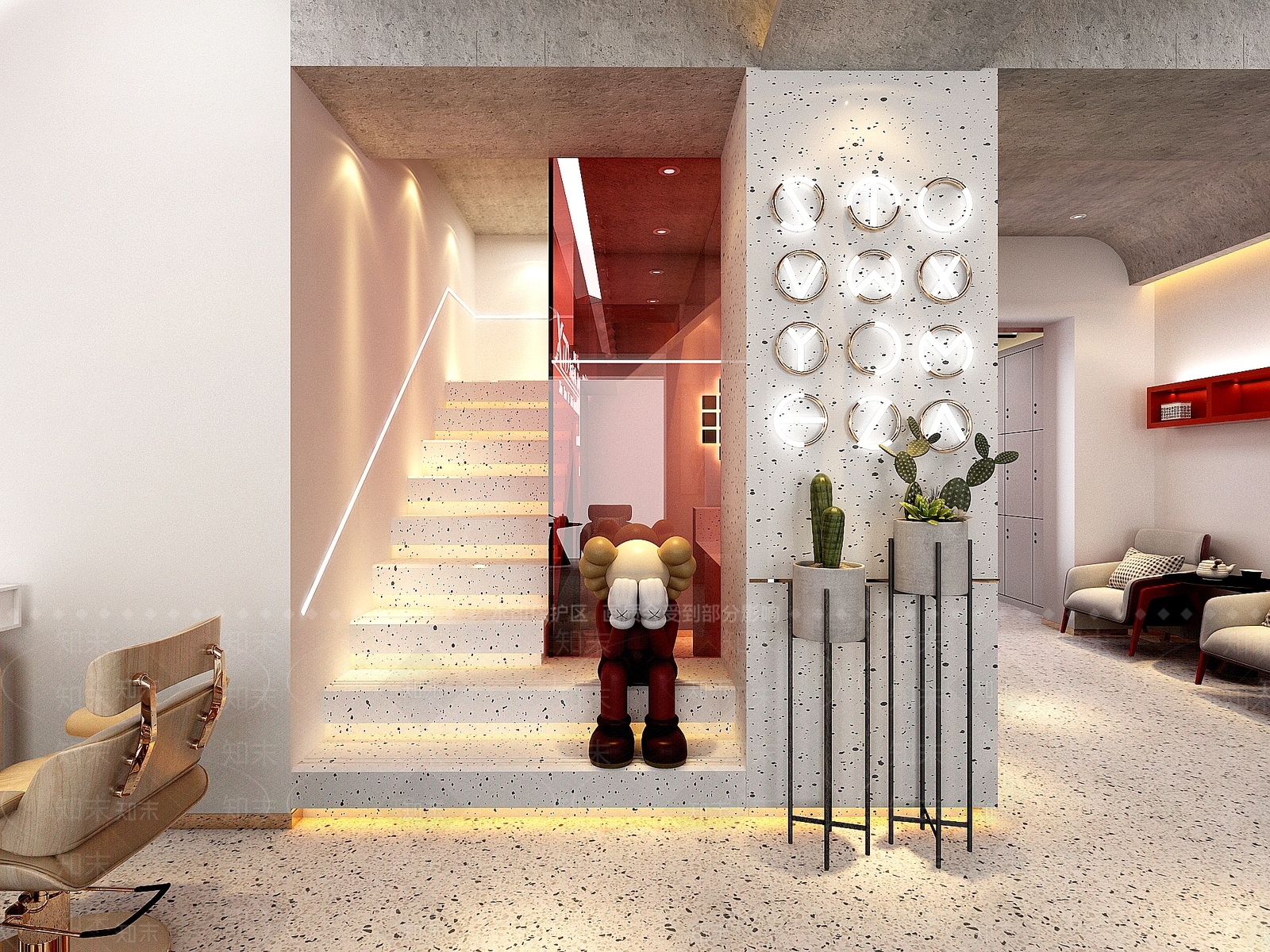现代理发店3D模型下载【ID:1124937224】