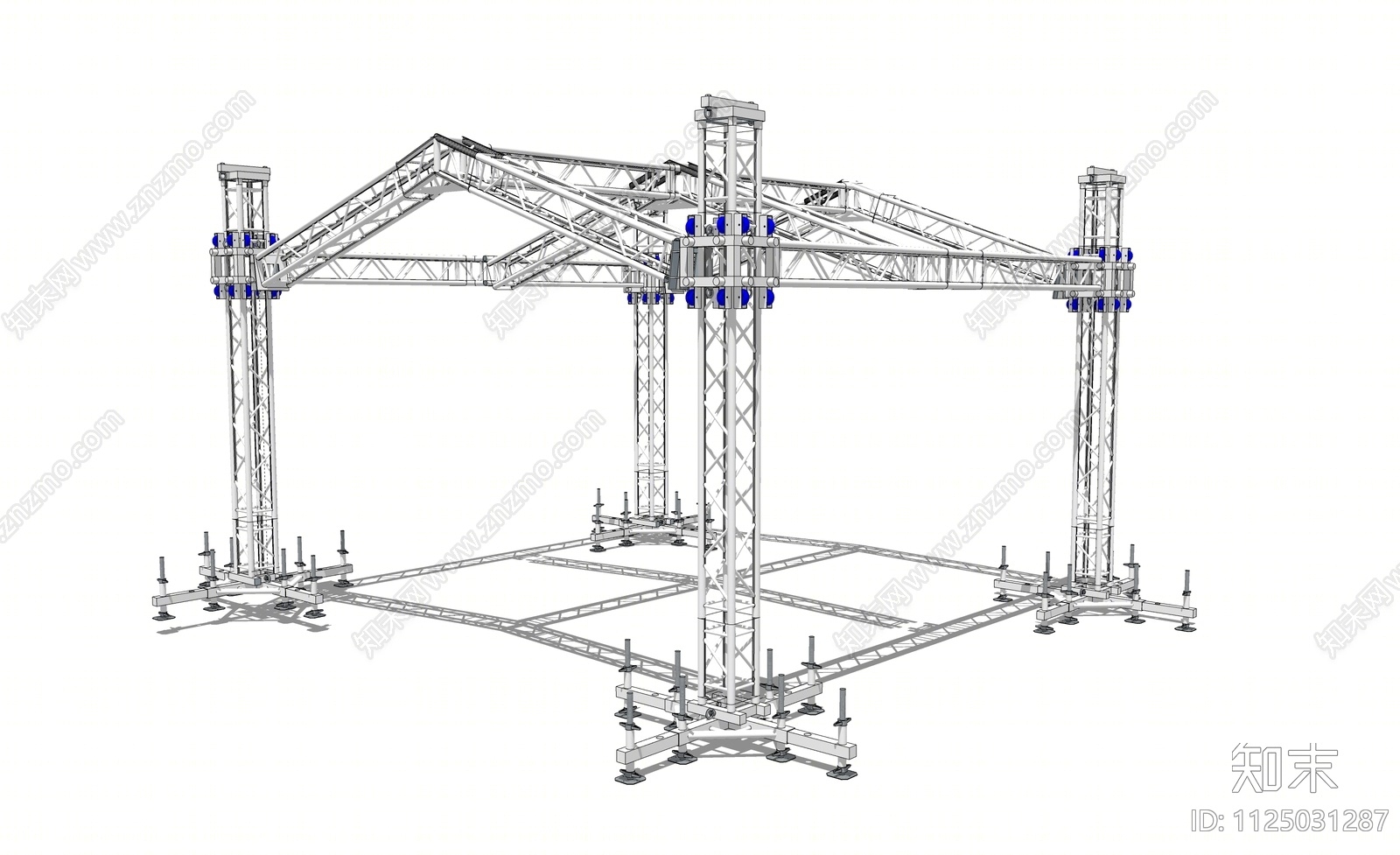 桁架SU模型下载【ID:1125031287】