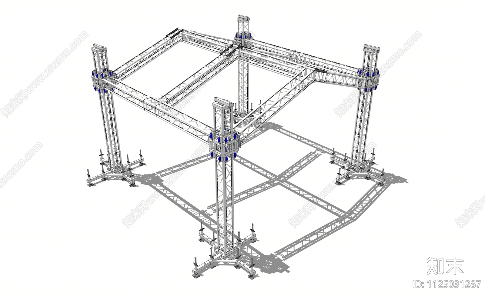 桁架SU模型下载【ID:1125031287】