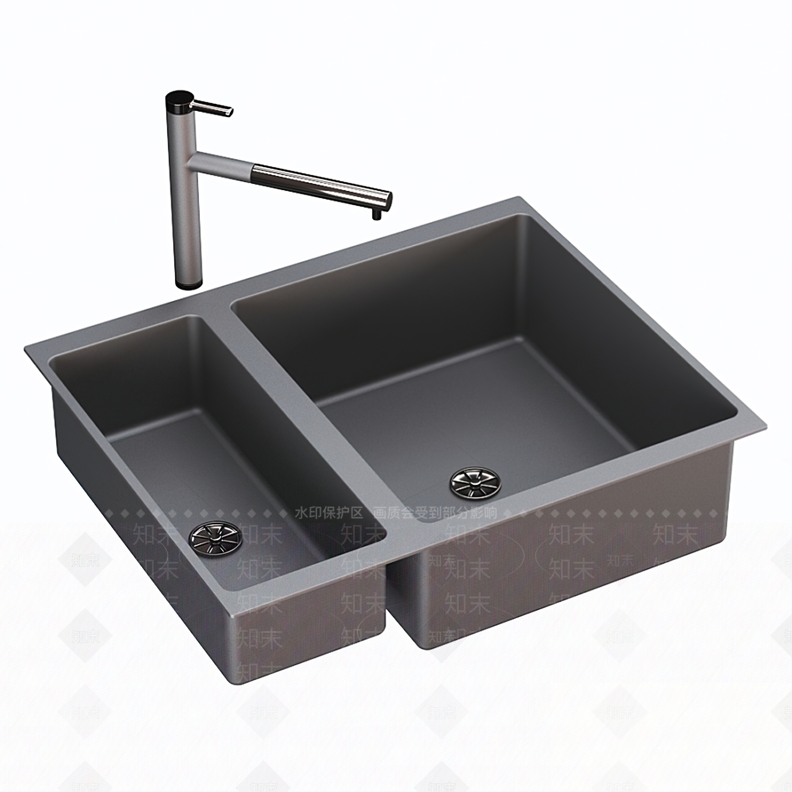 水槽3D模型下载【ID:1126967285】