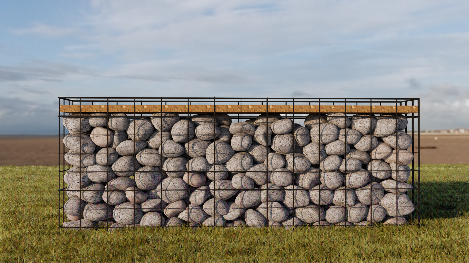 现代石笼SU模型下载【ID:1125383993】