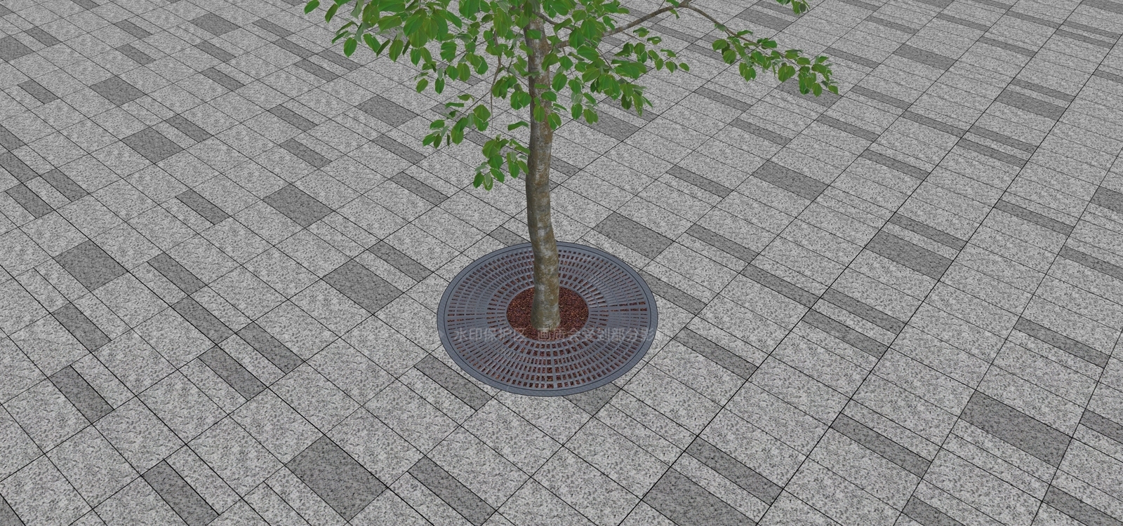 现代生态树池SU模型下载【ID:1125163083】