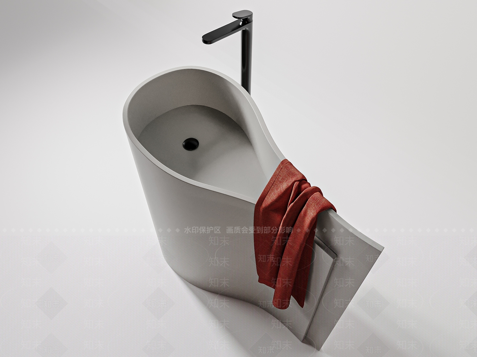 洗手台3D模型下载【ID:1125167586】