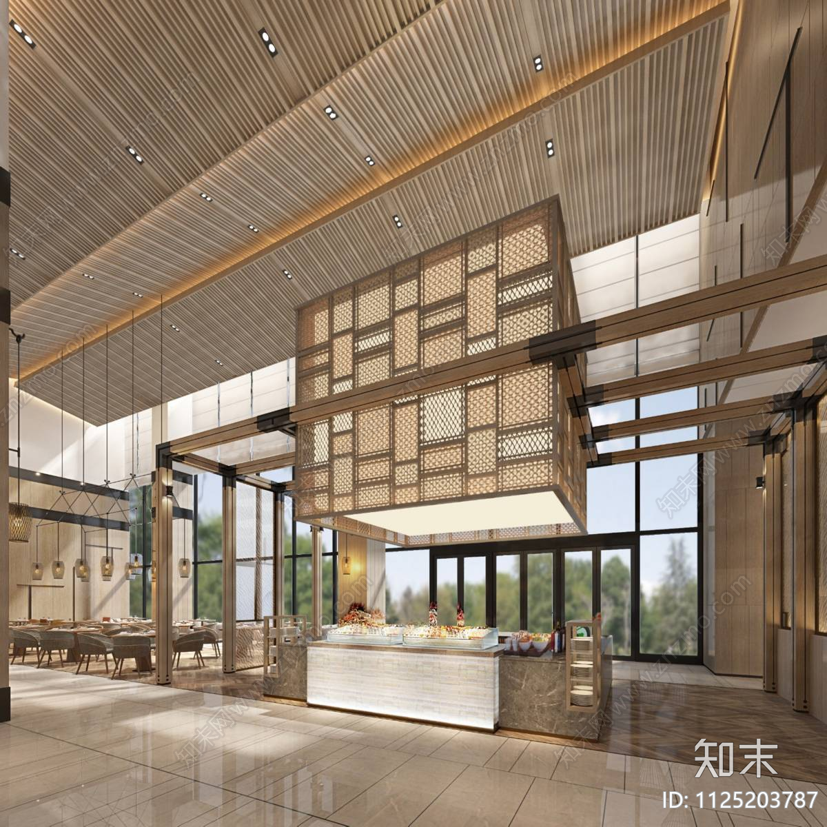 苏州希尔顿逸林cad施工图下载【ID:1125203787】