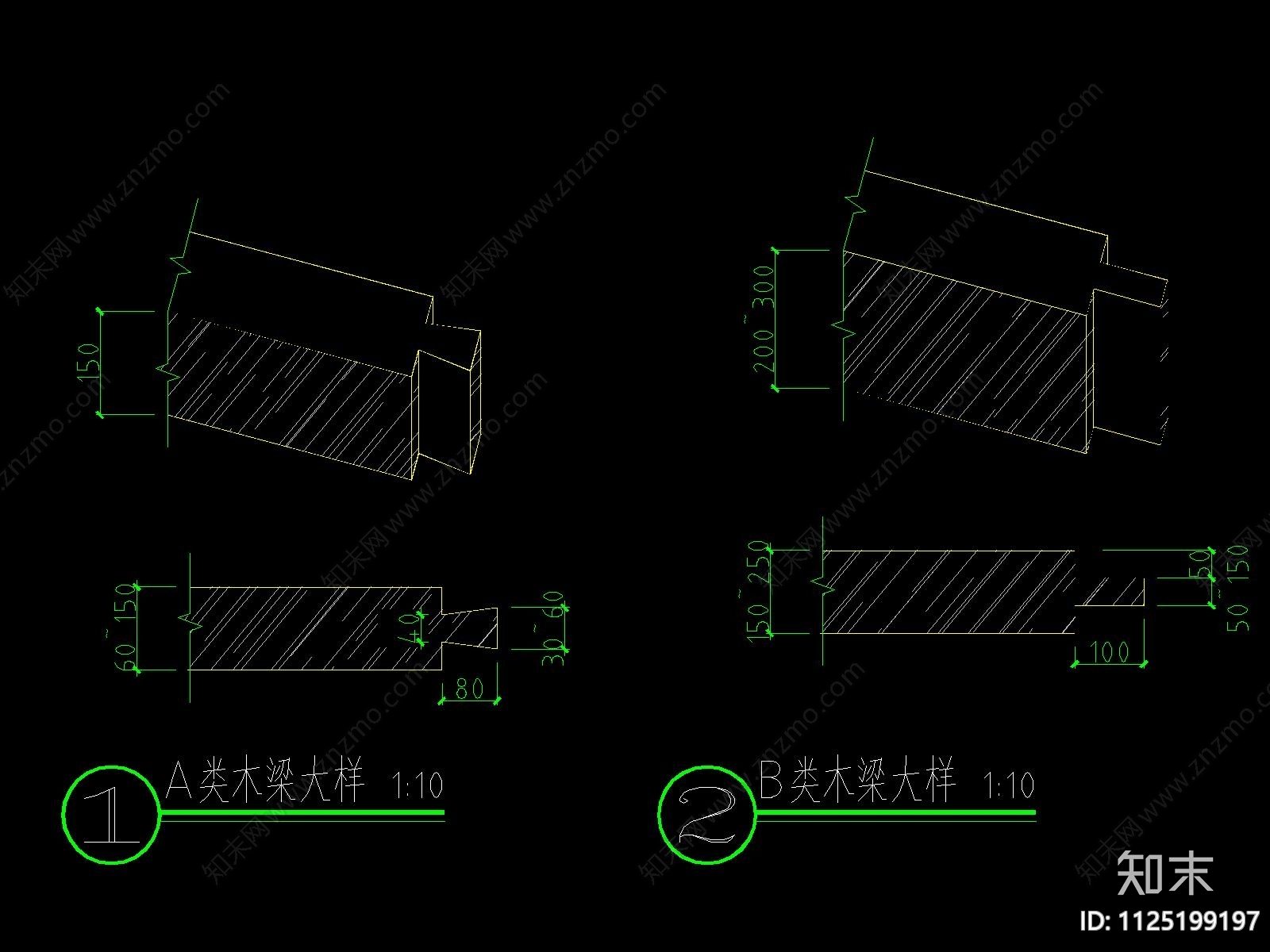 新中式cad施工图下载【ID:1125199197】