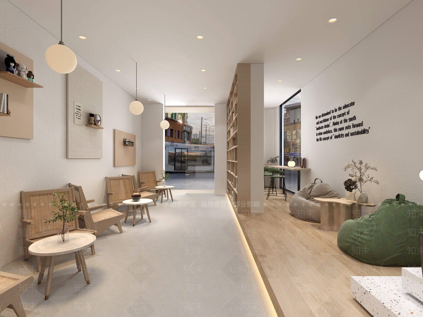 现代奶茶店3D模型下载【ID:1125211459】