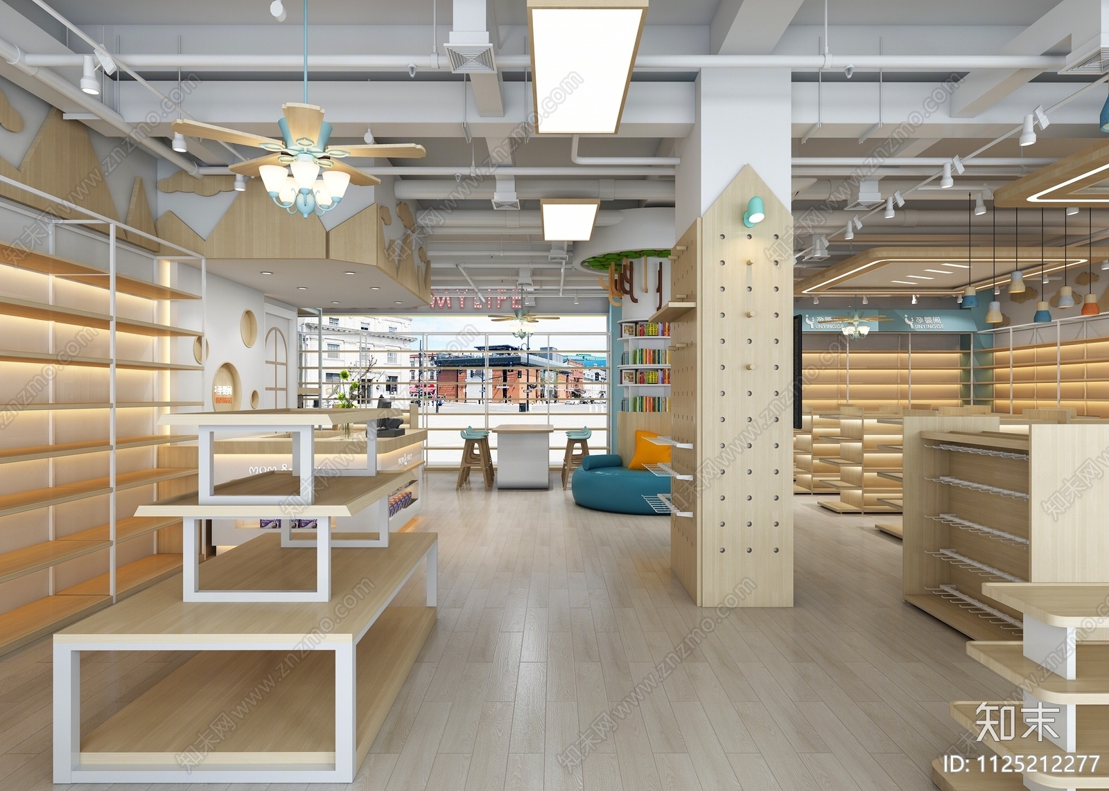 现代母婴店3D模型下载【ID:1125212277】