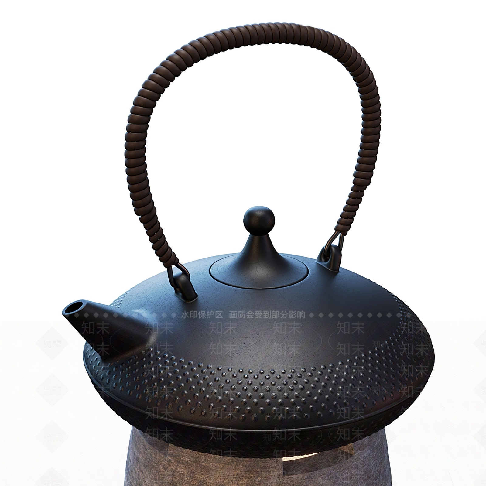 新中式茶壶3D模型下载【ID:1125285180】