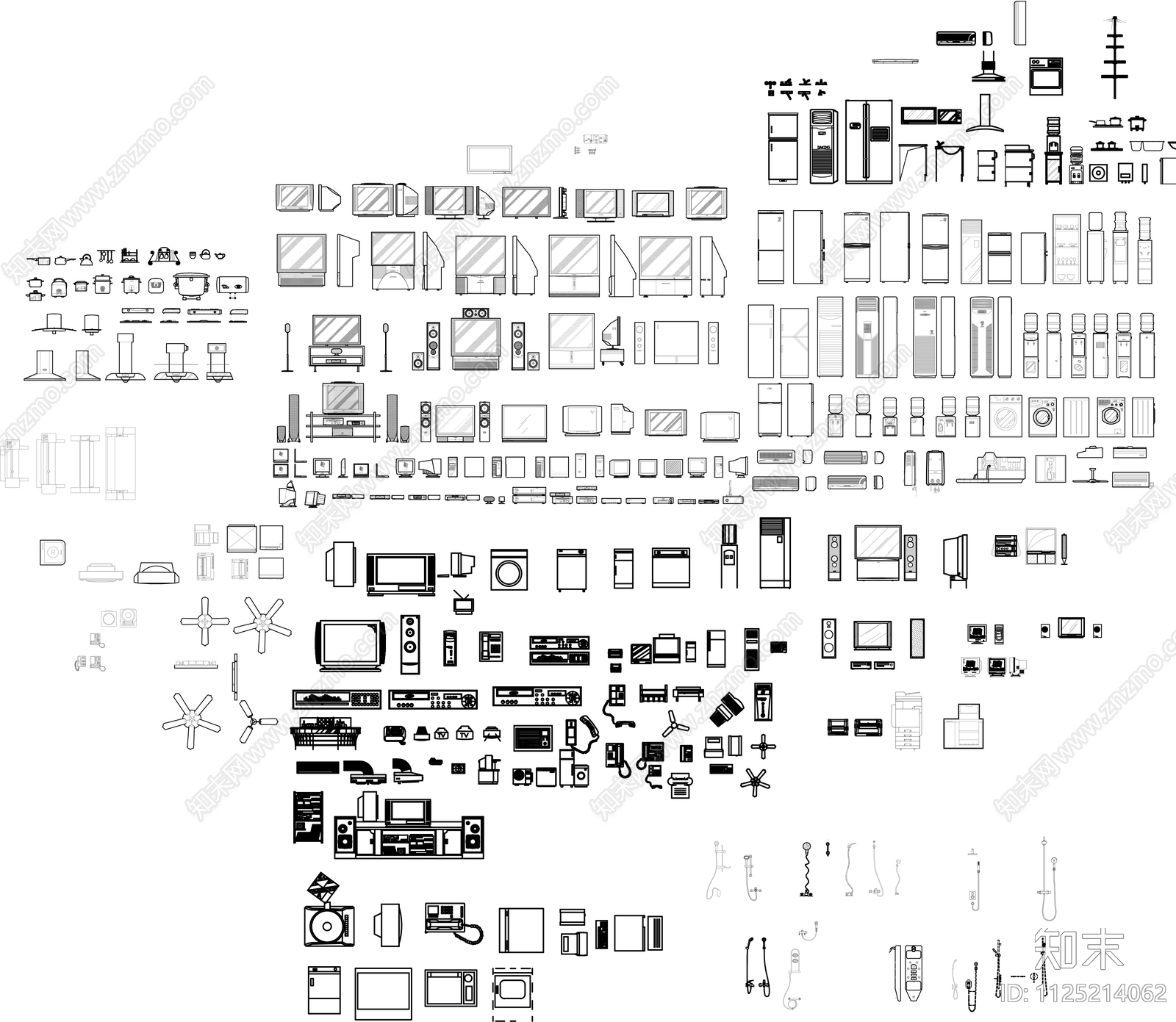 电器厨房设备施工图下载【ID:1125214062】