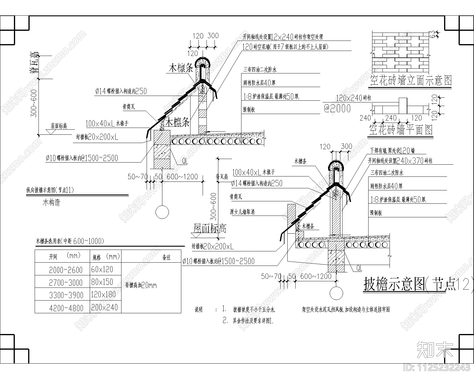 中式仿古马头墙小城镇立面改造建筑设计施工图下载【ID:1125232243】