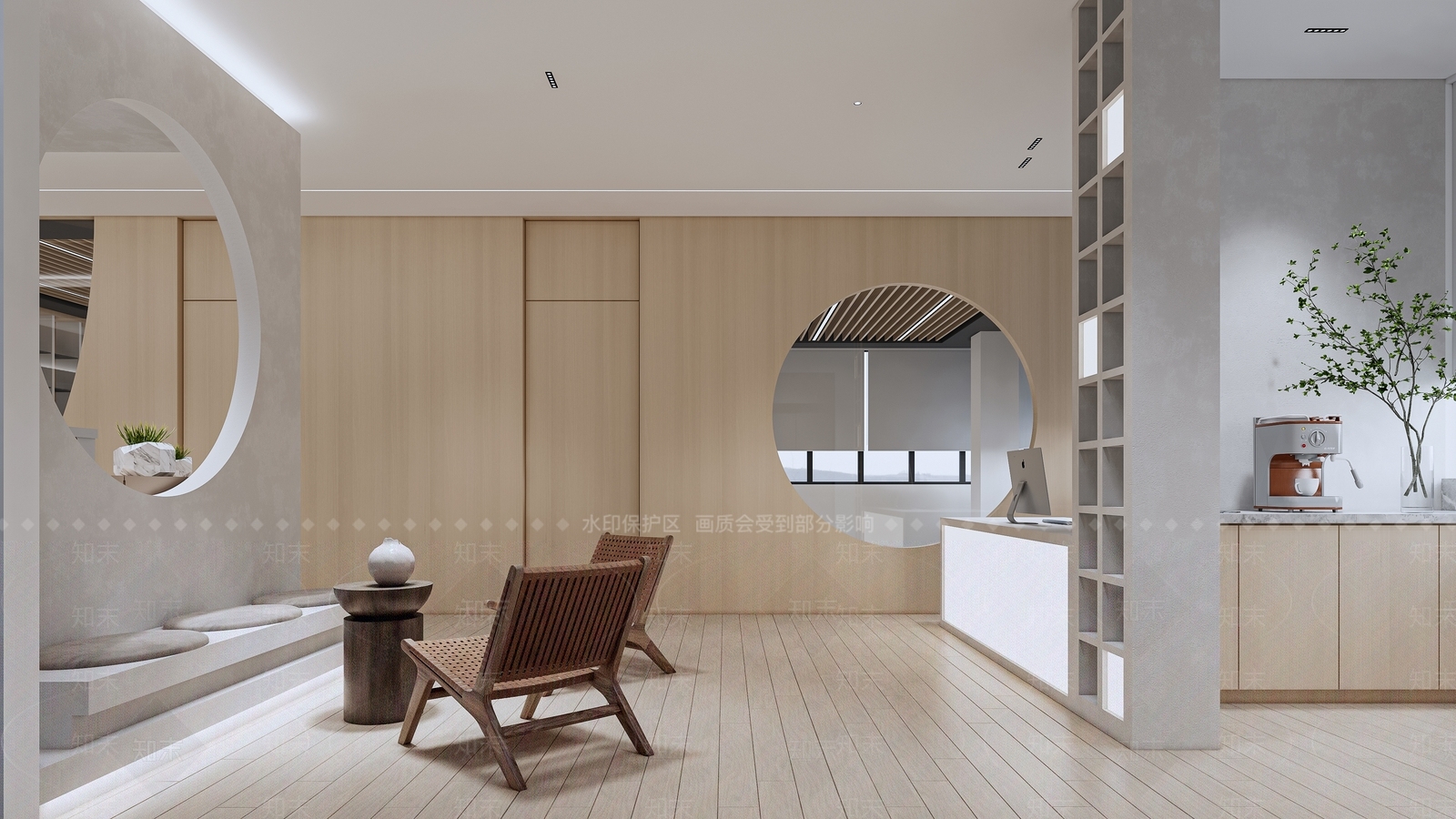 现代小主持人培训室SU模型下载【ID:1125244713】