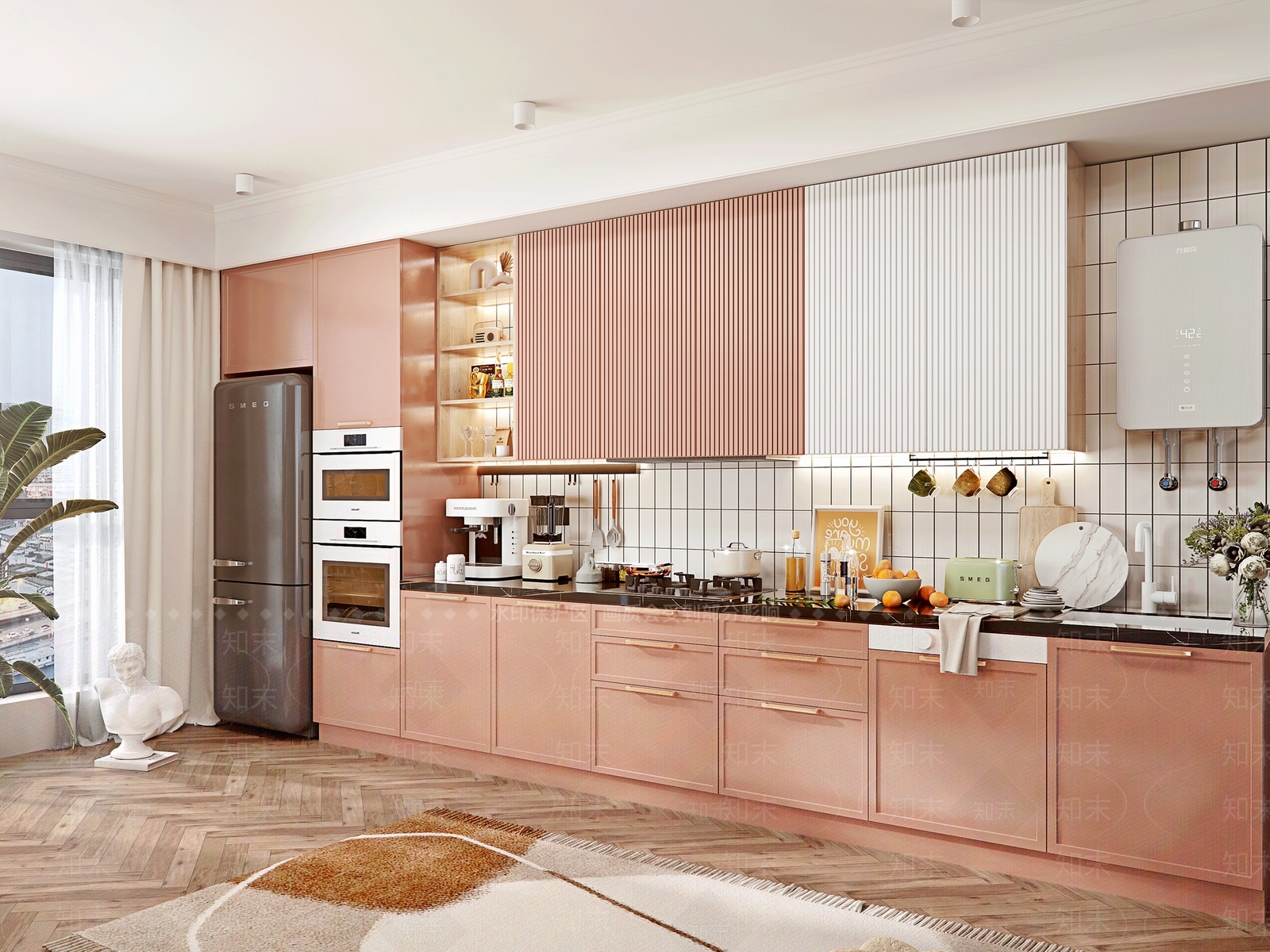 北欧橱柜3D模型下载【ID:1125255167】