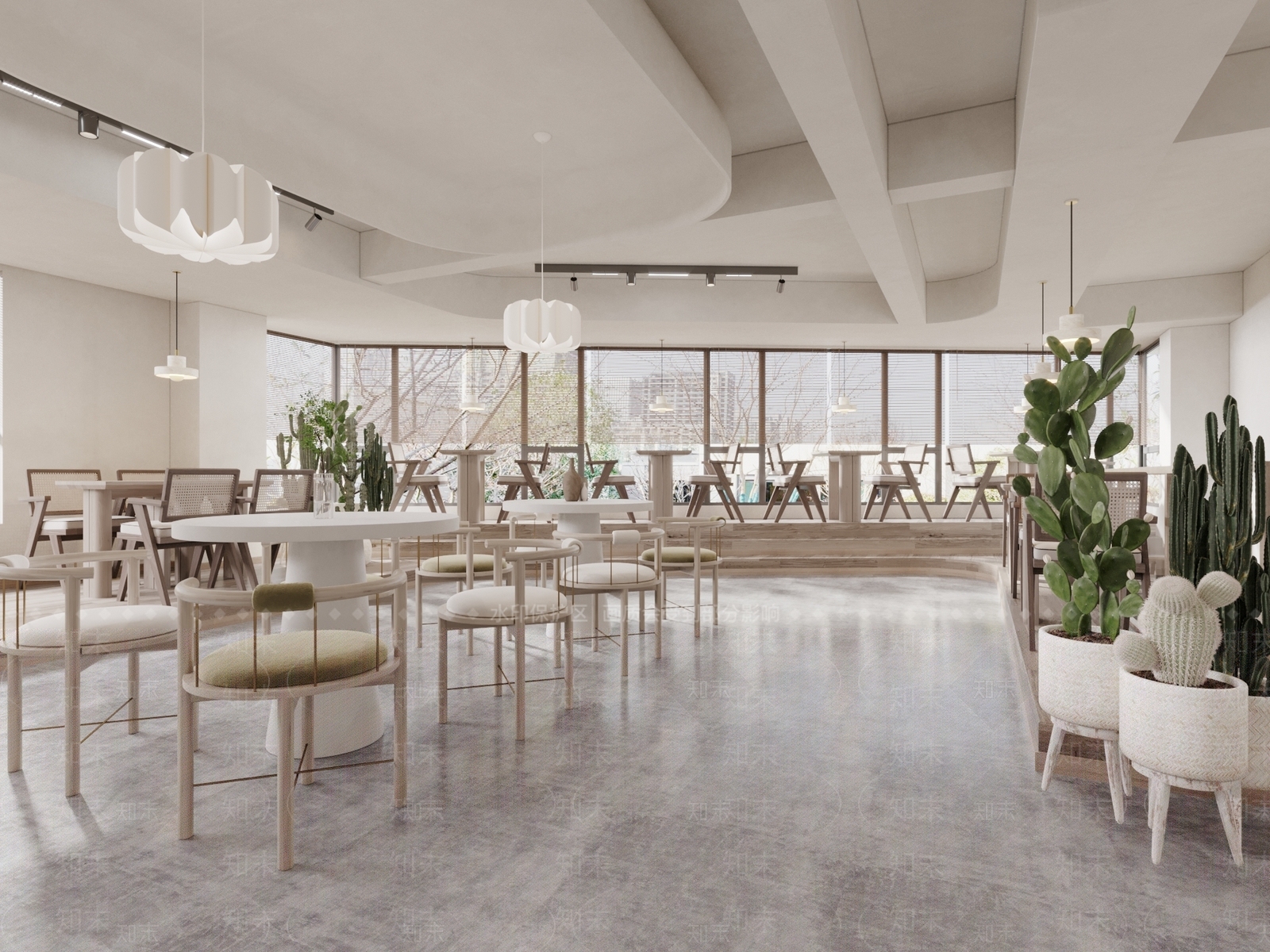 侘寂风烘焙蛋糕店3D模型下载【ID:1125261060】