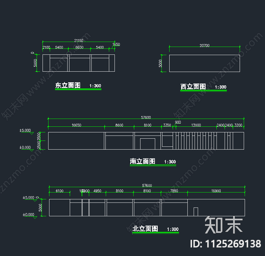 现代风格餐饮空间平面cad施工图下载【ID:1125269138】