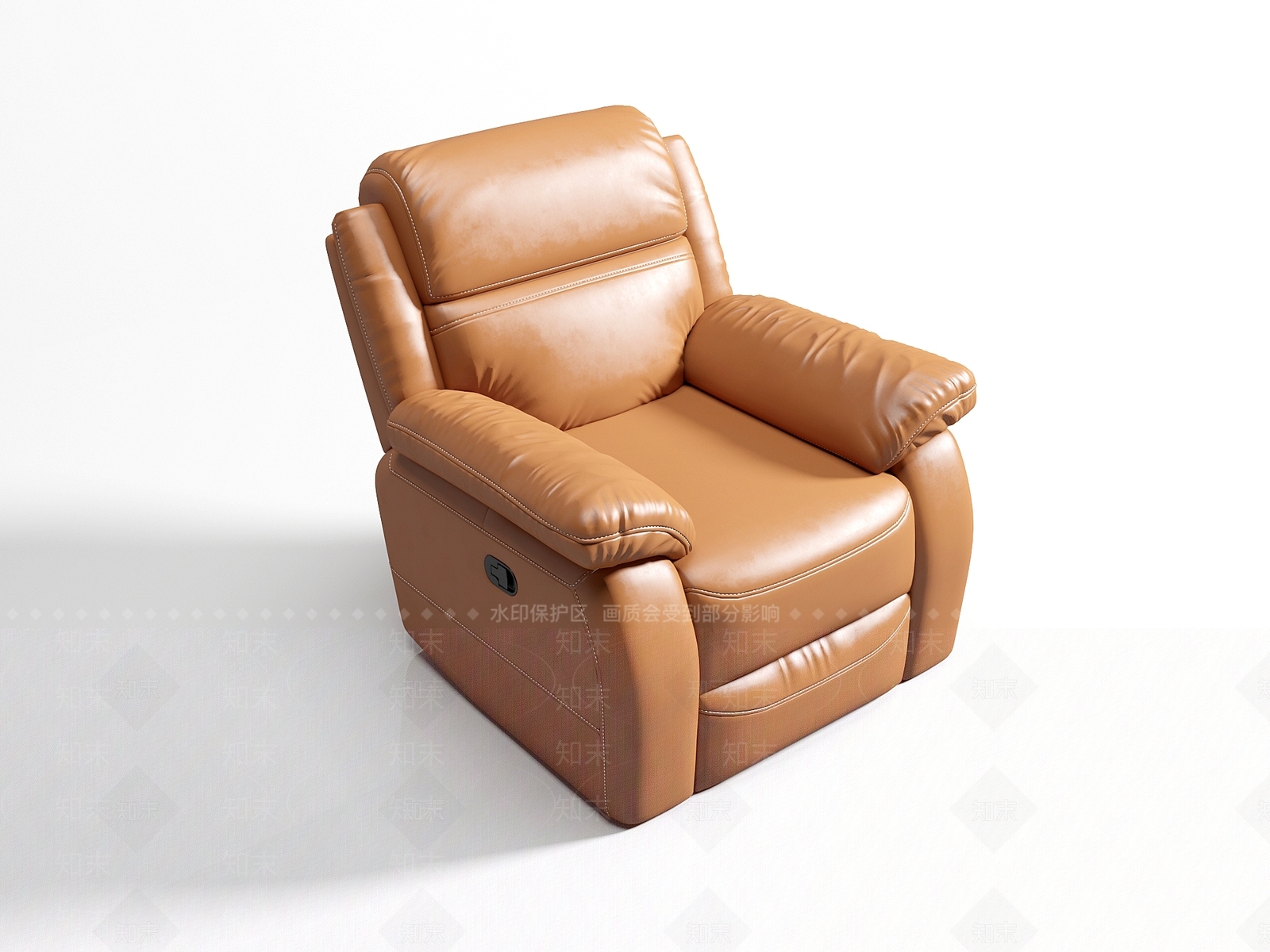现代单人按摩椅3D模型下载【ID:1125283892】