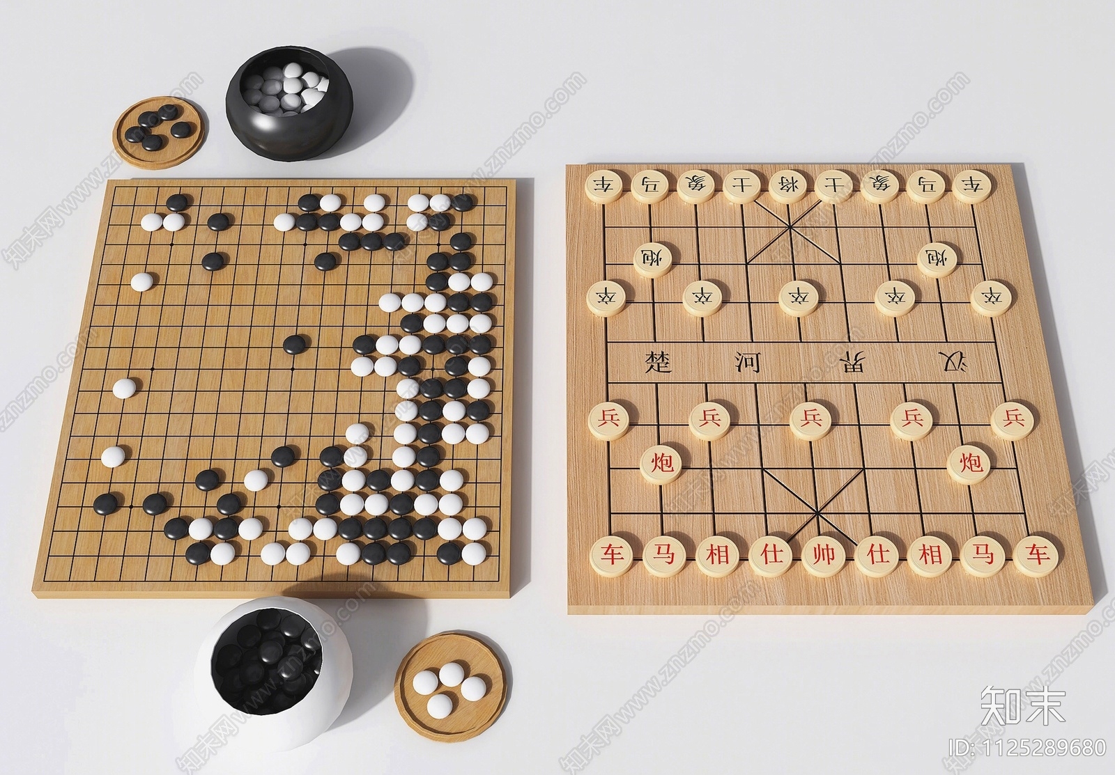 象棋SU模型下载【ID:1125289680】