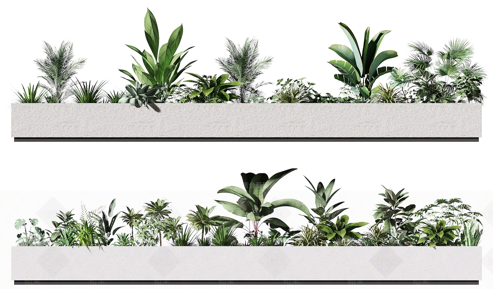 植物堆3D模型精品下载_3dmax模型_知末网