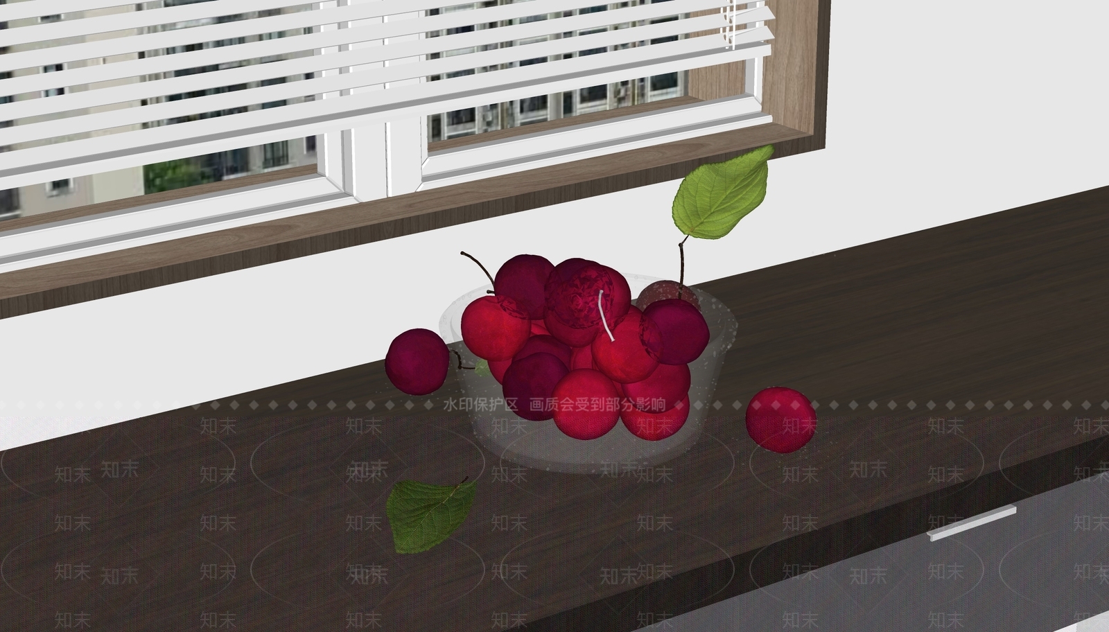 樱桃SU模型下载【ID:1125312614】