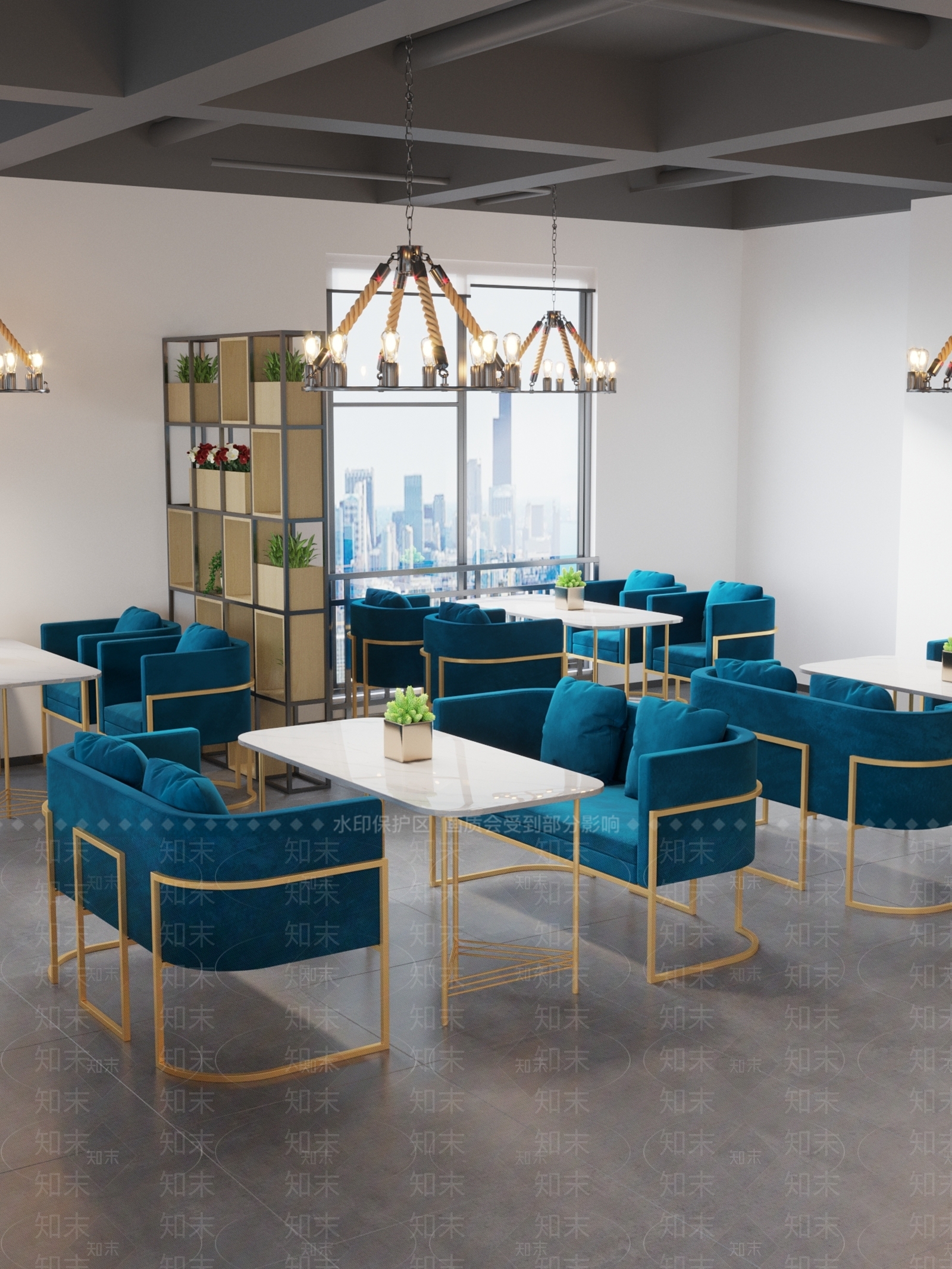 北欧餐桌椅模型3D模型下载【ID:1125332326】