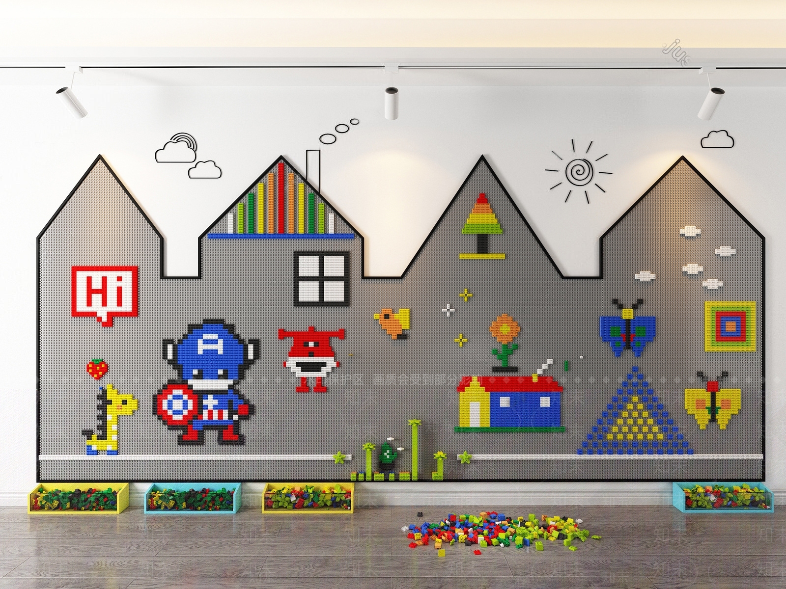 乐高拼装积木SU模型下载【ID:1125381159】