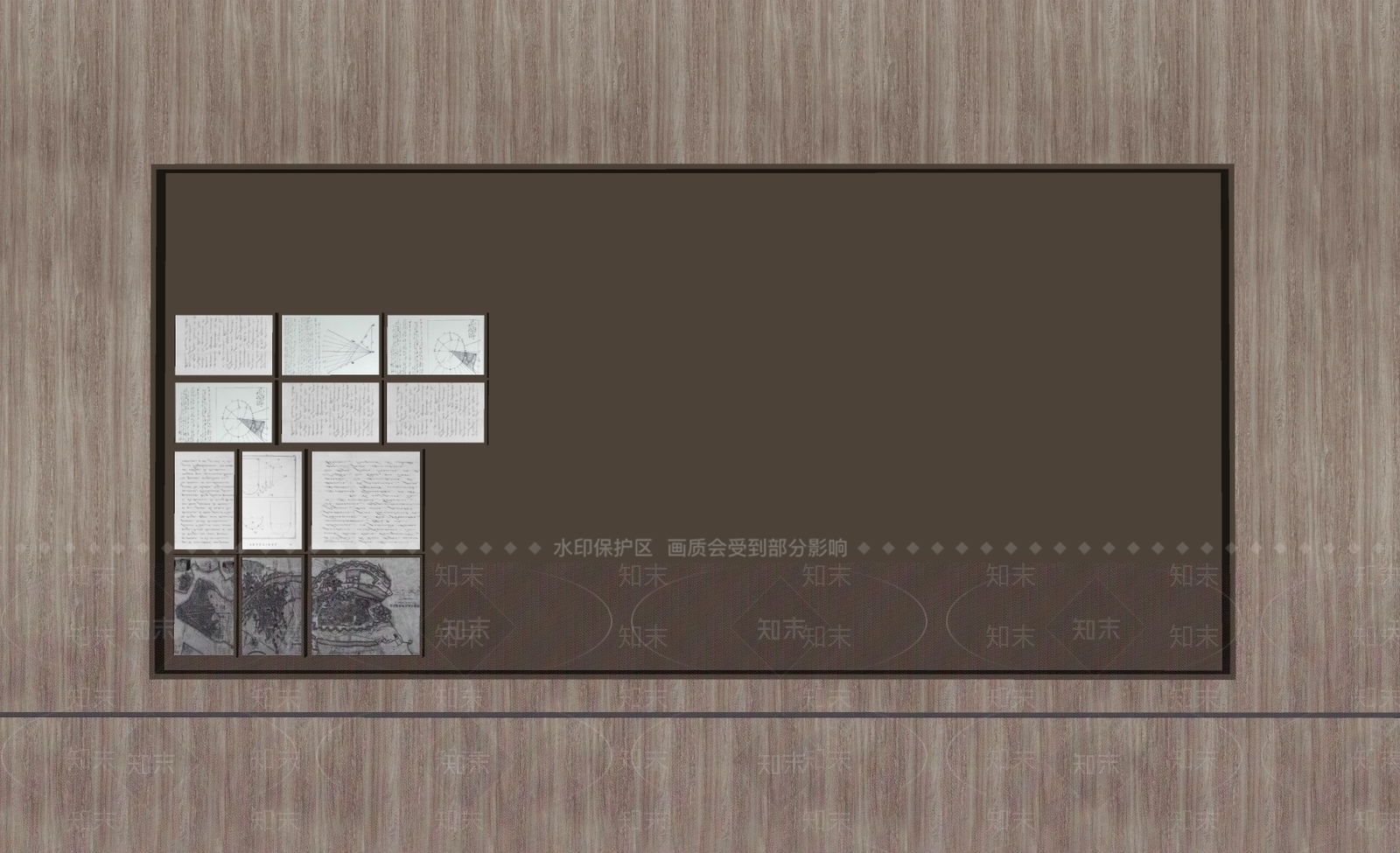 写字板SU模型下载【ID:1125417394】