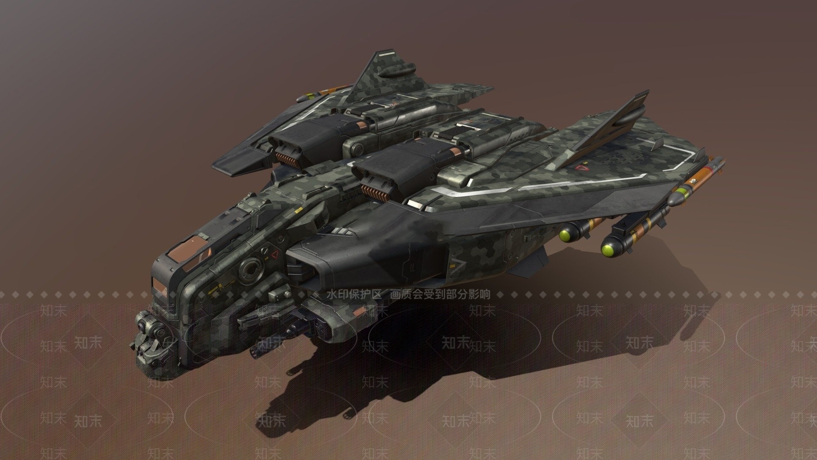 现代宇宙飞船3D模型下载【ID:1125531601】