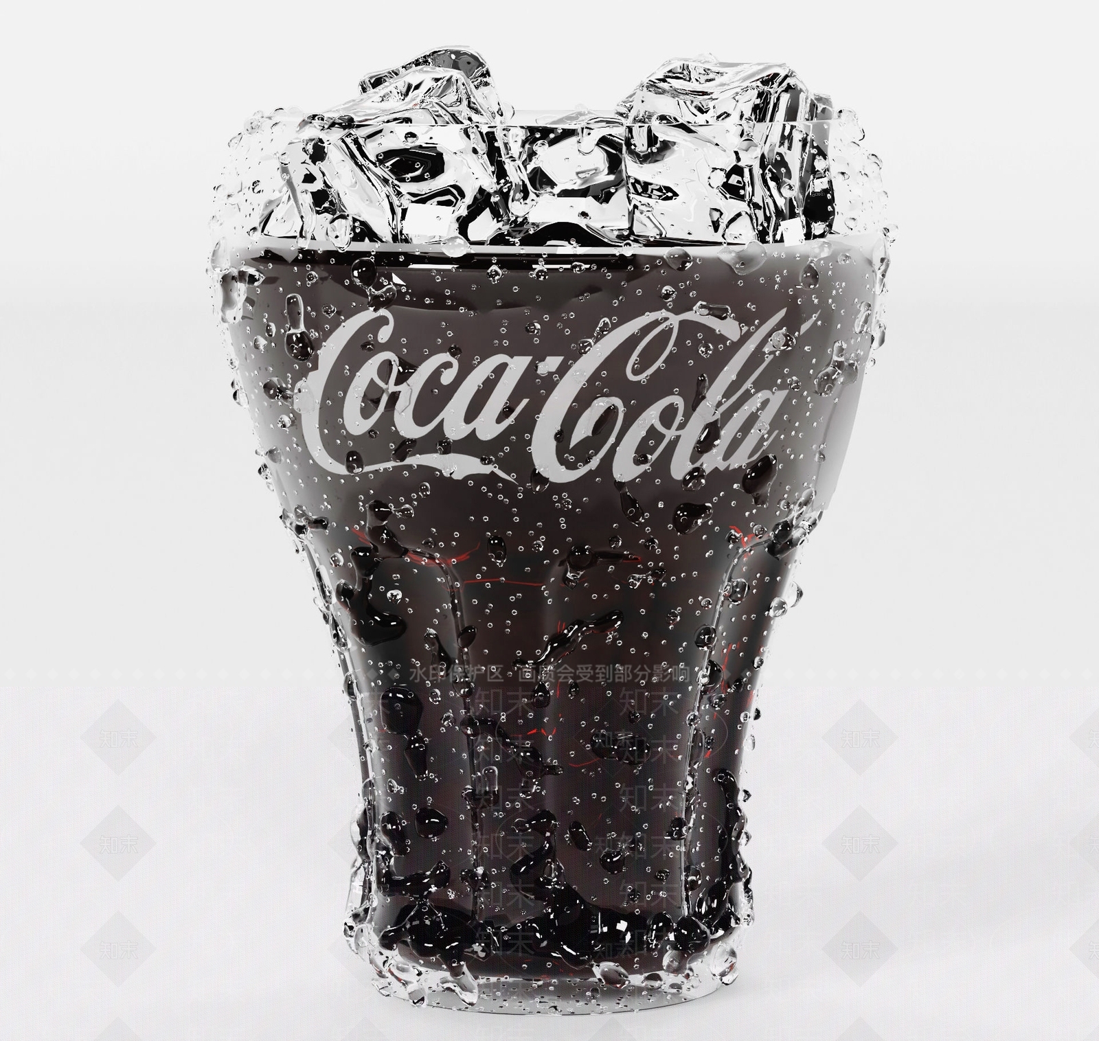 冰块可口可乐3D模型下载【ID:1125441211】