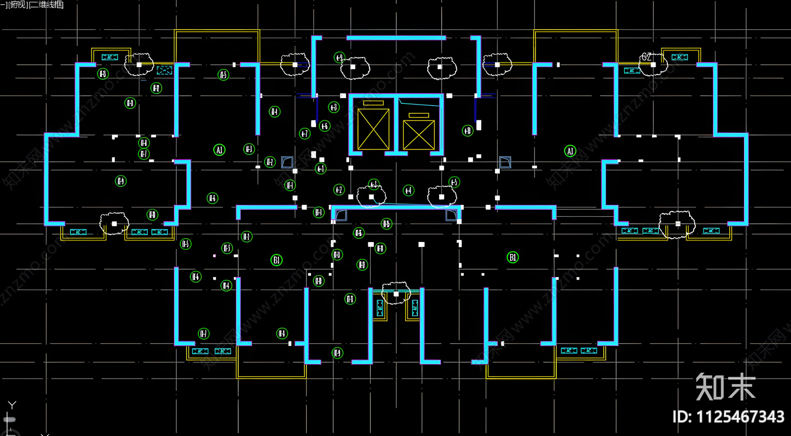 某建筑砌砖图CAD施工图下载【ID:1125467343】