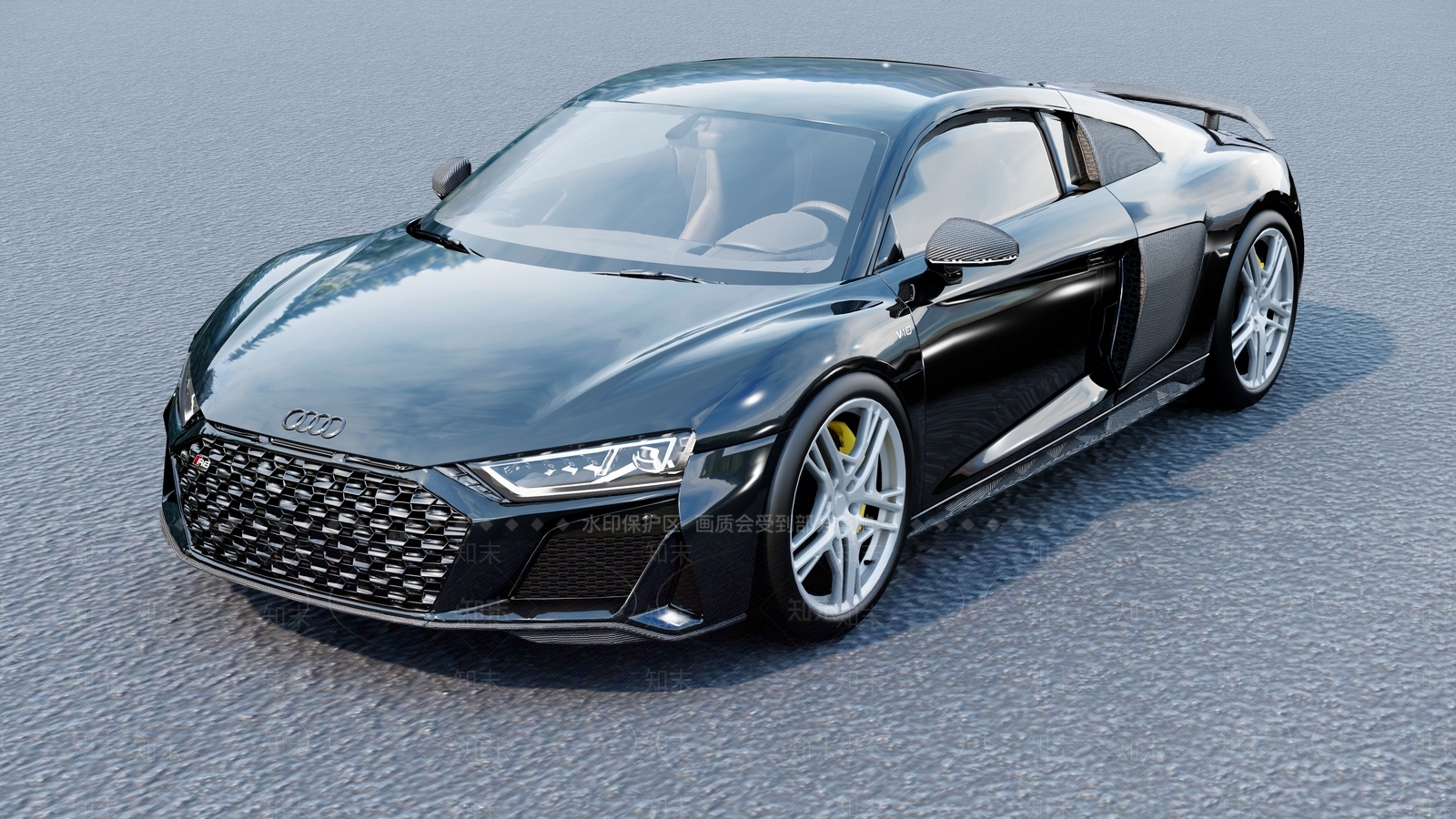 奥迪跑车SU模型下载【ID:1125467844】