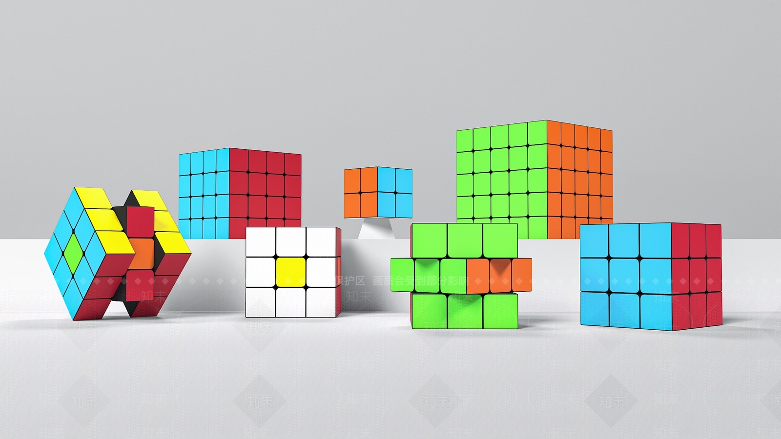 魔方3D模型下载【ID:1125484680】